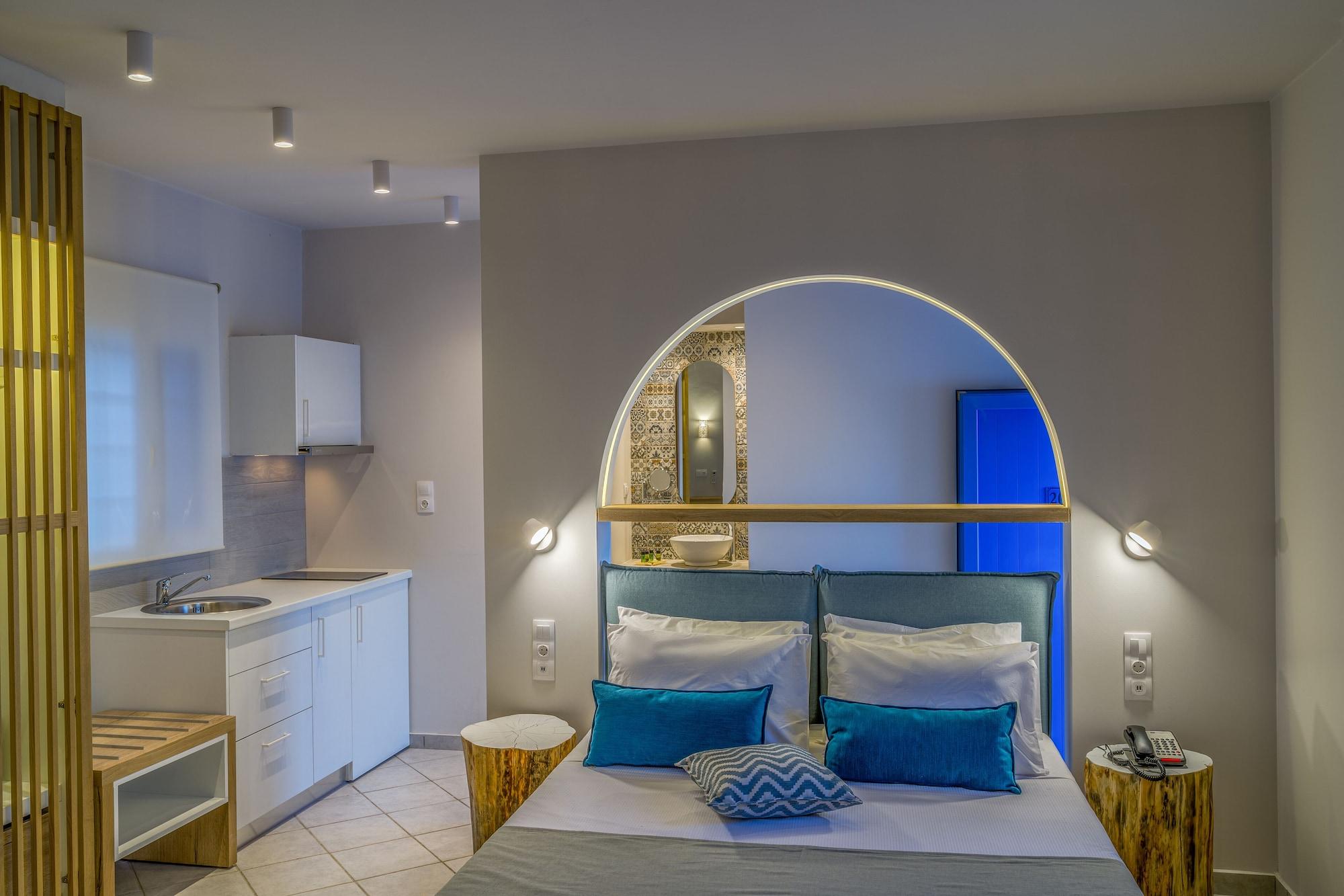 Romantica Hotel Apartments Agia Pelagia  Exteriör bild